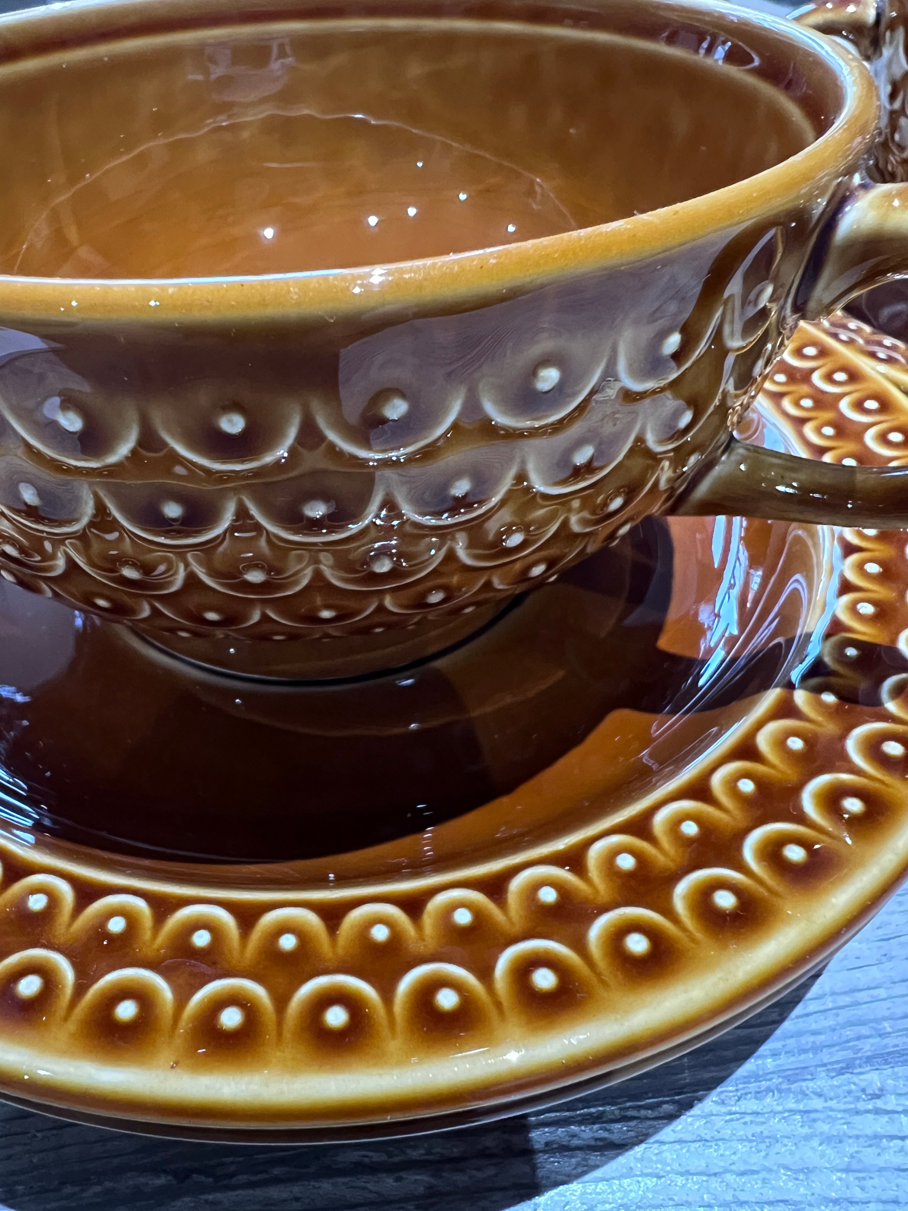 70ger Jahre Suppentasse von Pagnossin