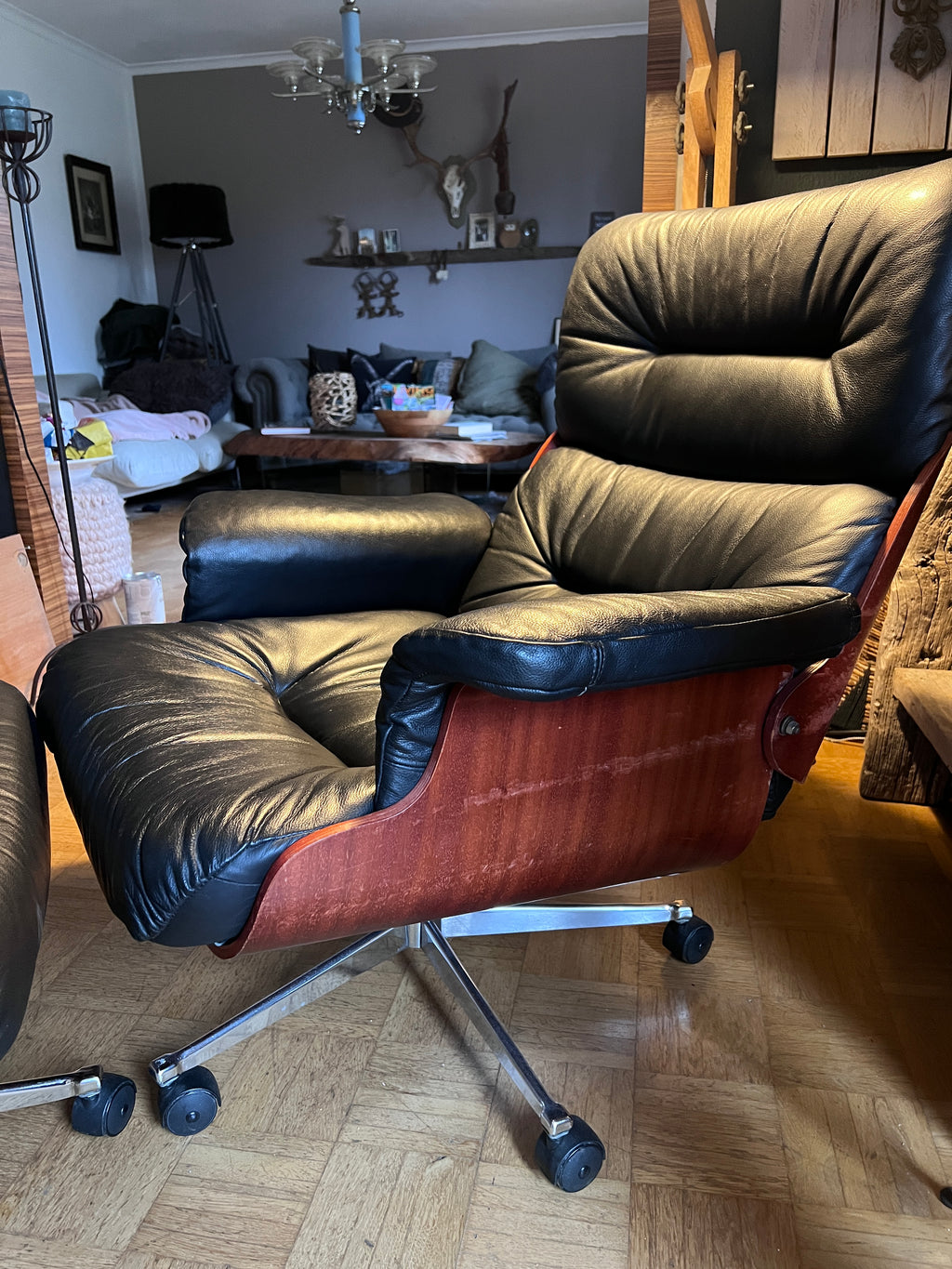 Lounge Chair im Stil von Eames