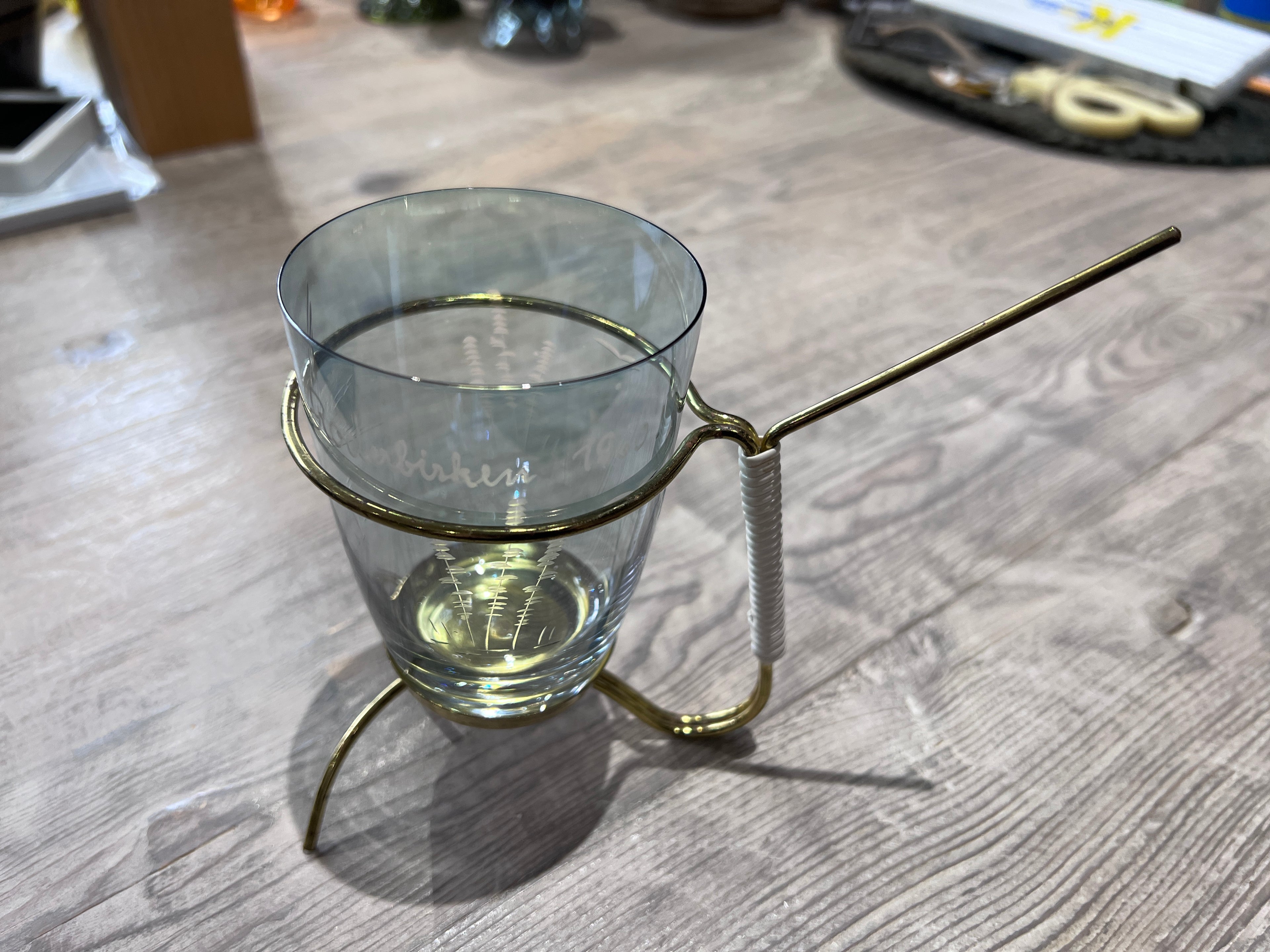 60ger Jahre Salzstangenglas