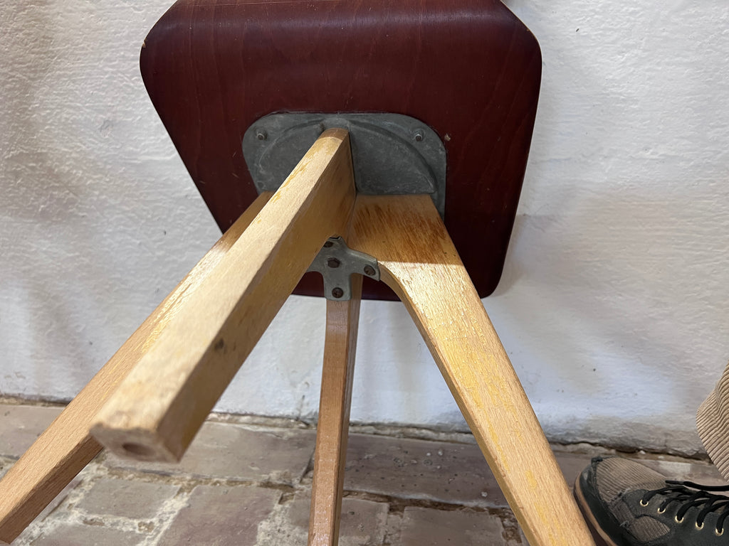 Flötotto Kinderstuhl mit Holzgestell