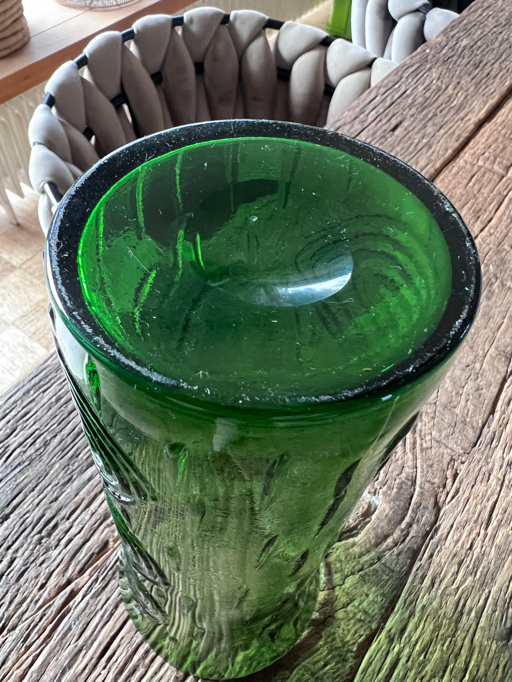 Grüne Vase