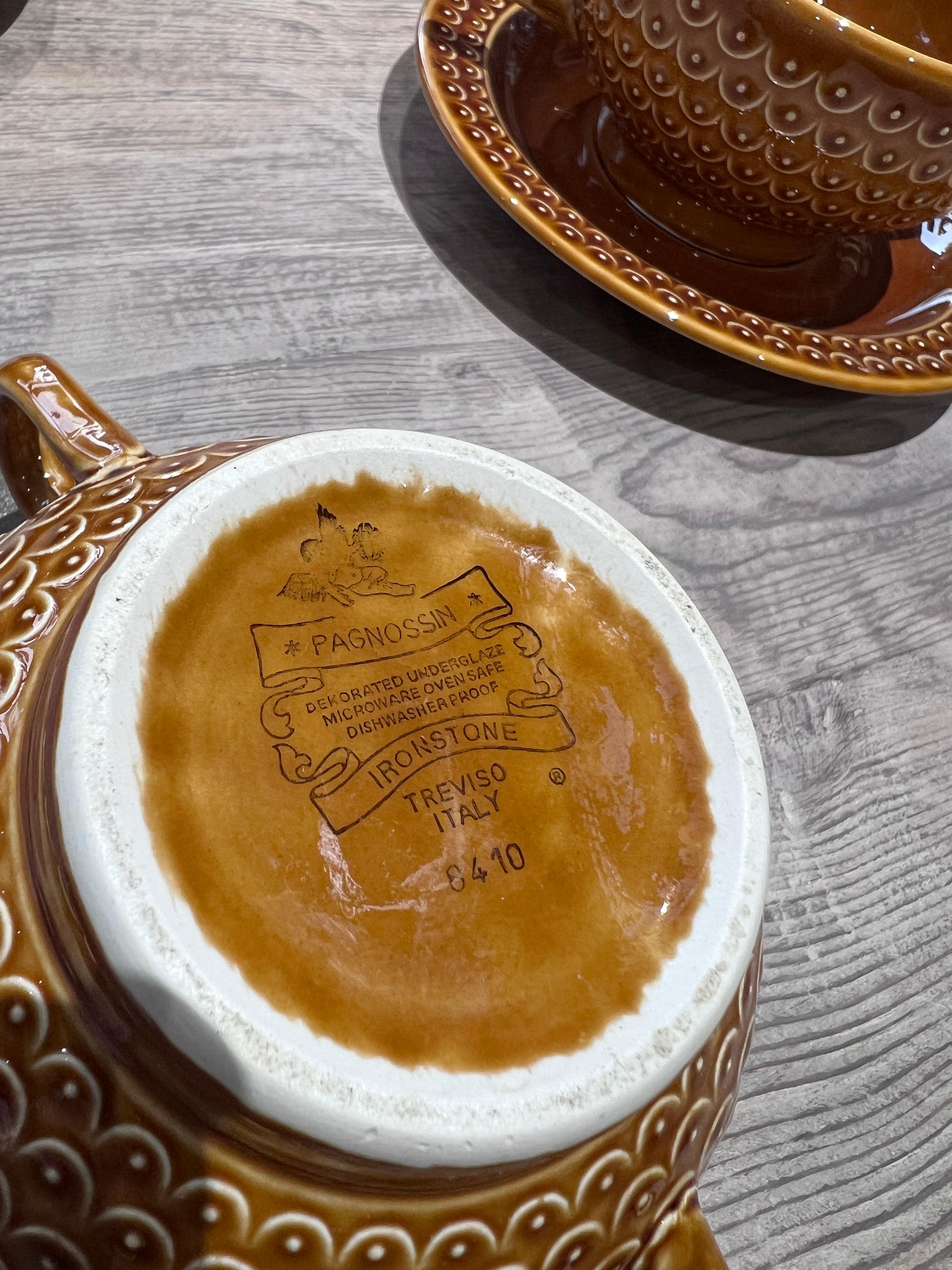 70ger Jahre Suppentasse von Pagnossin