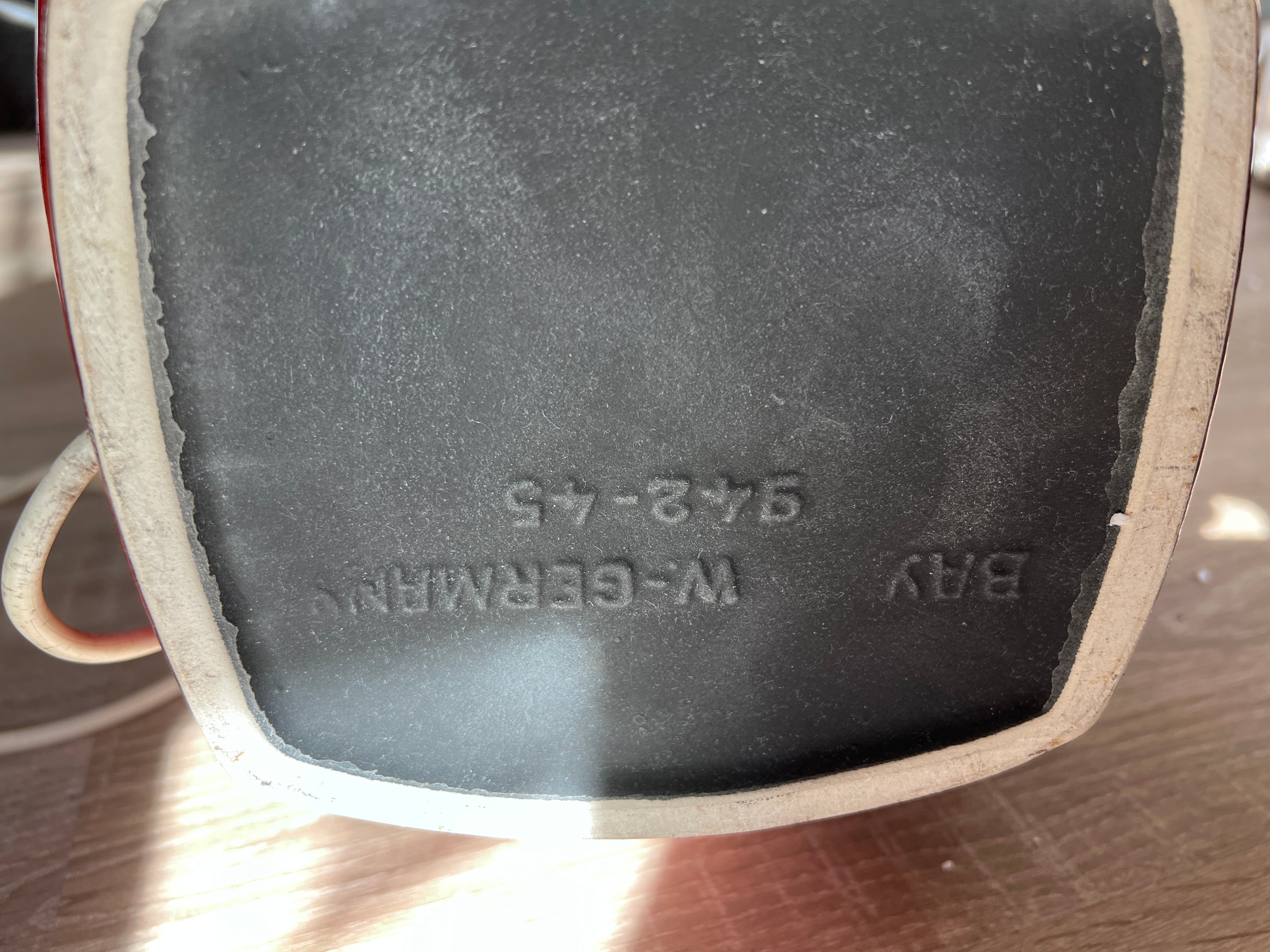 Bodenvase von Bodo Mans für Bay, als Lampe