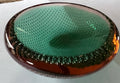 Schälchen aus Muranoglas grün/orange
