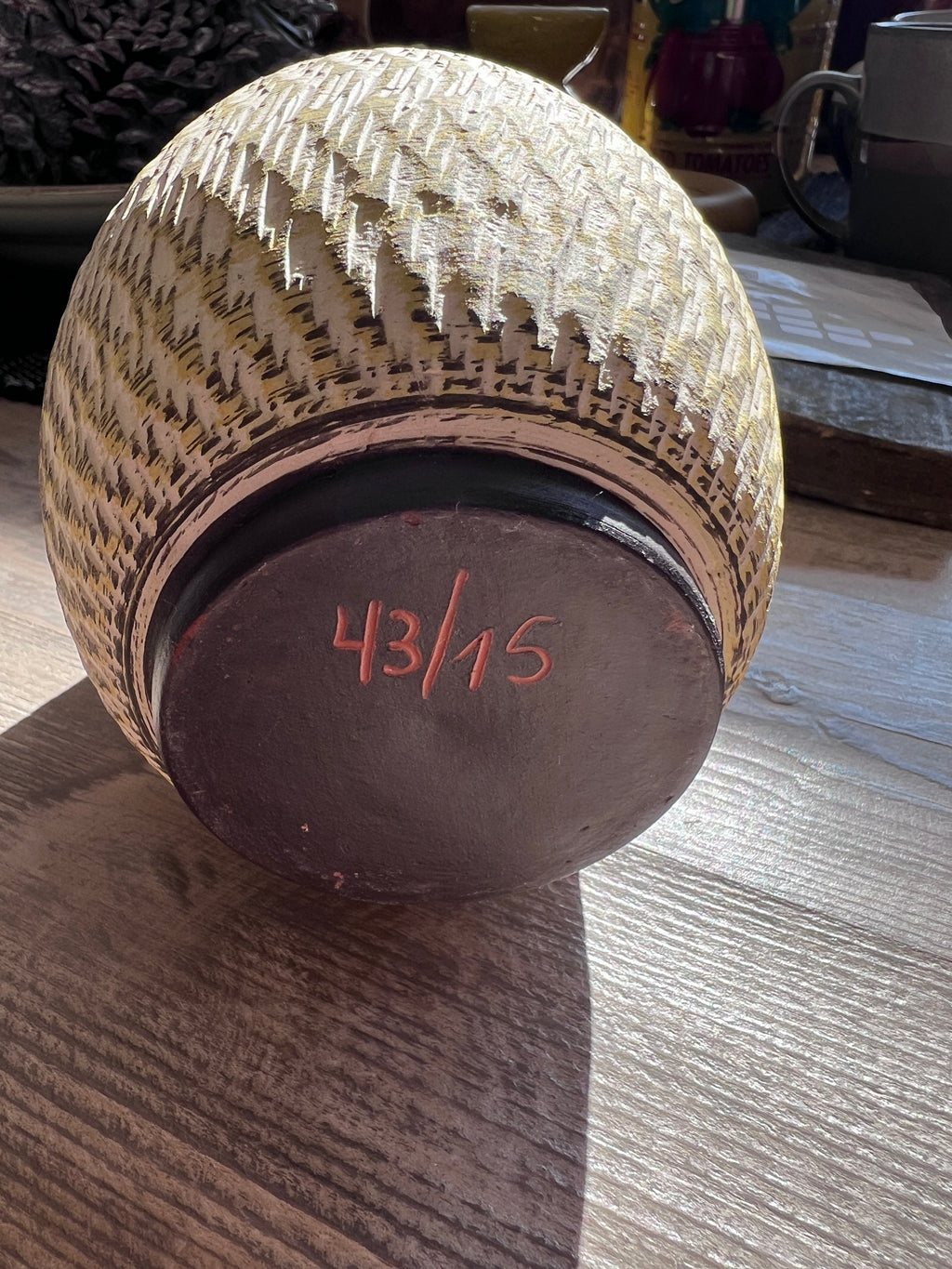 Tonvase von J-D Klinker Keramik